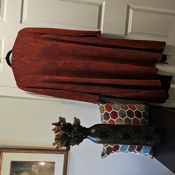 LuLaRoe Dark Brown Knit Cardigan - Picture 3 of 8